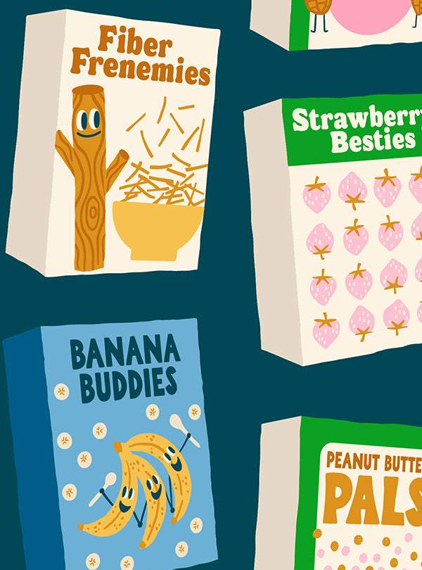 Egg And Friends Novelty Cereal By Kimberly Kight Of Ruby Star Society For Moda Galaxy