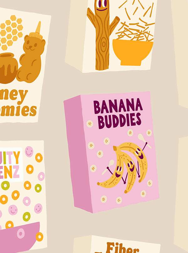 Egg And Friends Novelty Cereal By Kimberly Kight Of Ruby Star Society For Moda Sandbox