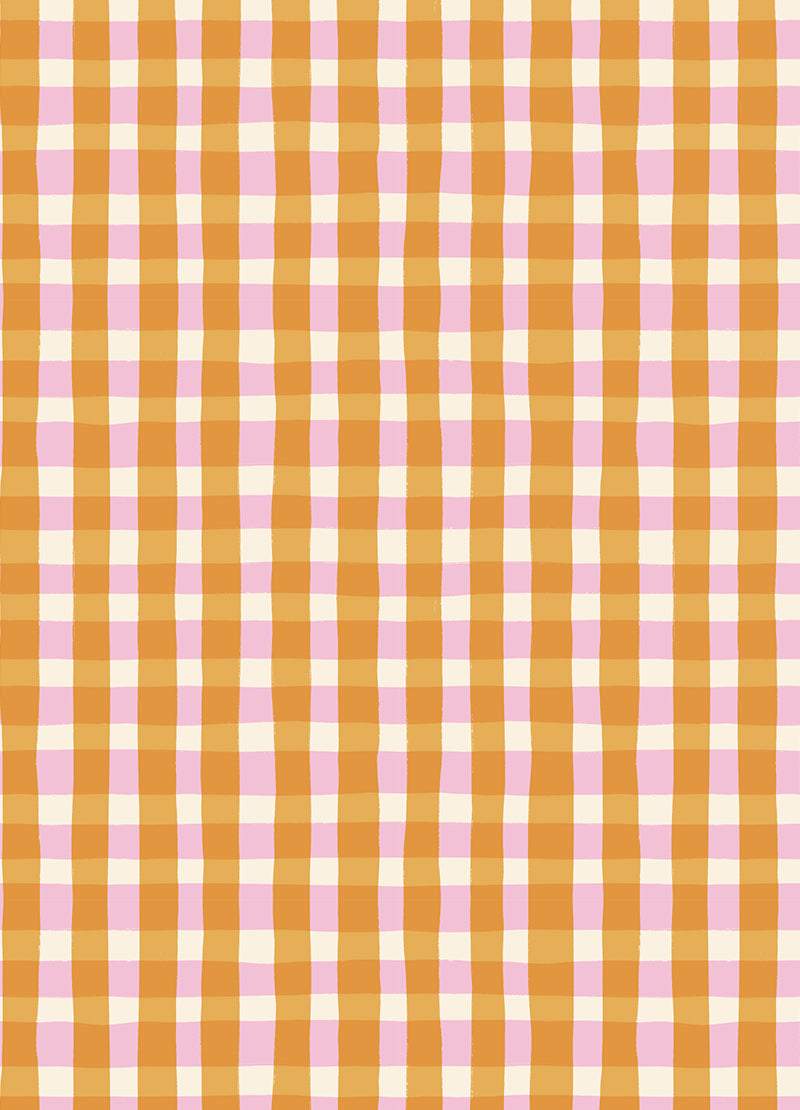 Egg And Friends Tablecloth Check By Kimberly Kight Of Ruby Star Society For Moda Honey