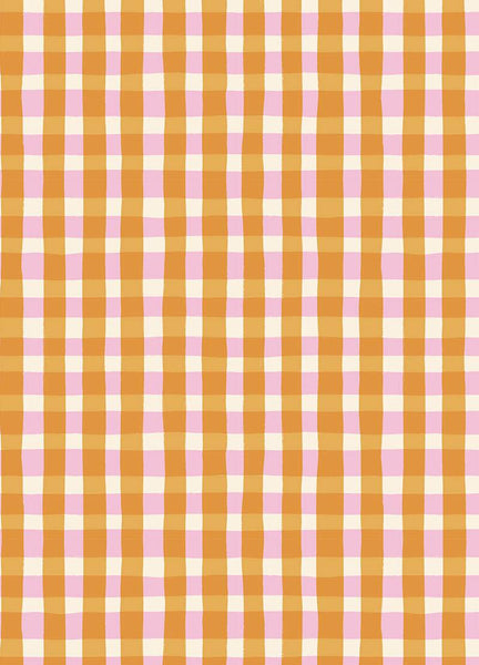 Egg And Friends Tablecloth Check By Kimberly Kight Of Ruby Star Society For Moda Honey