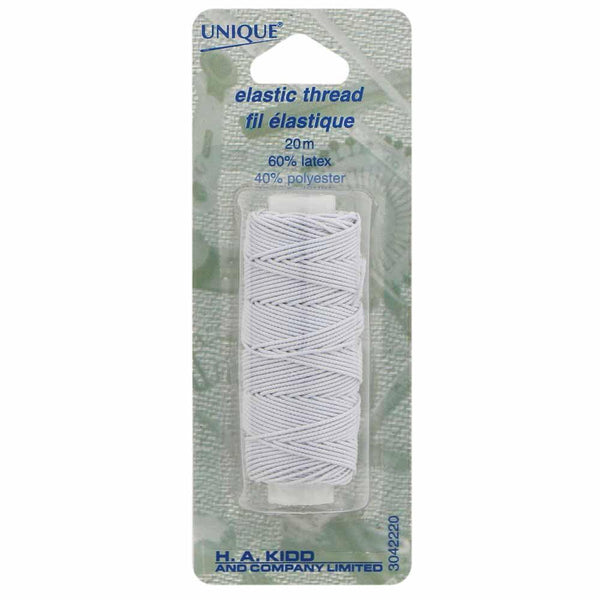 Elastic Thread 20m White