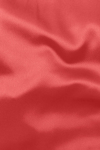 Eleganza Crepe Satin Coral