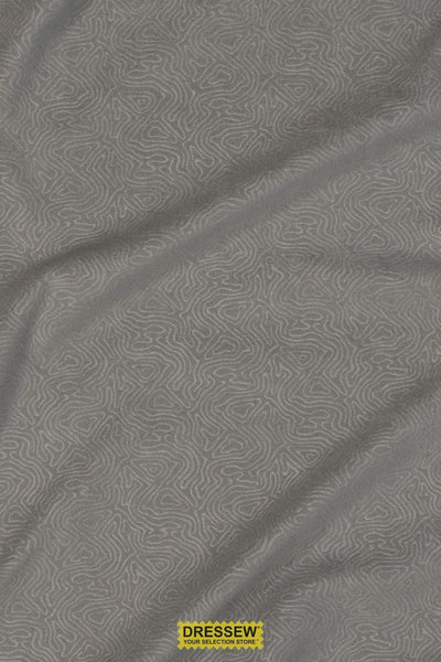 Embossed Faux Suede Grey