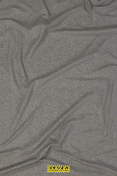 Embossed Faux Suede Grey