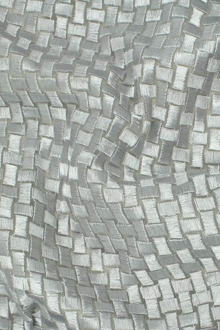 Embroidered Patches Silver