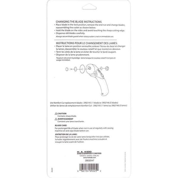 Ergonomic Rotary Cutter 45mm