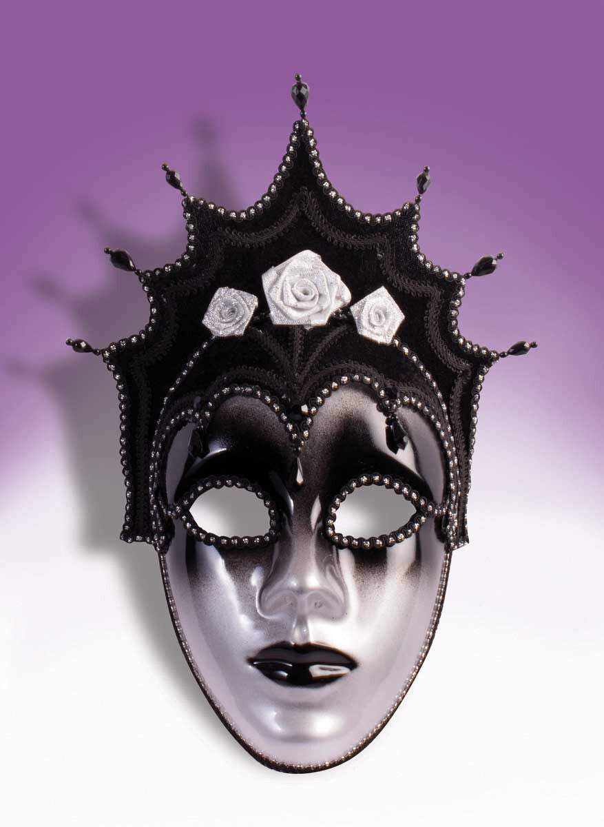 Evil Queen Mask Silver / Black