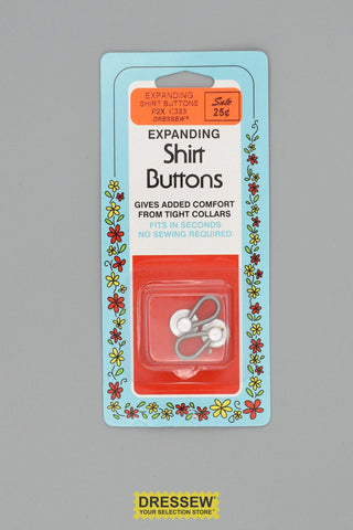 Expanding Shirt Buttons