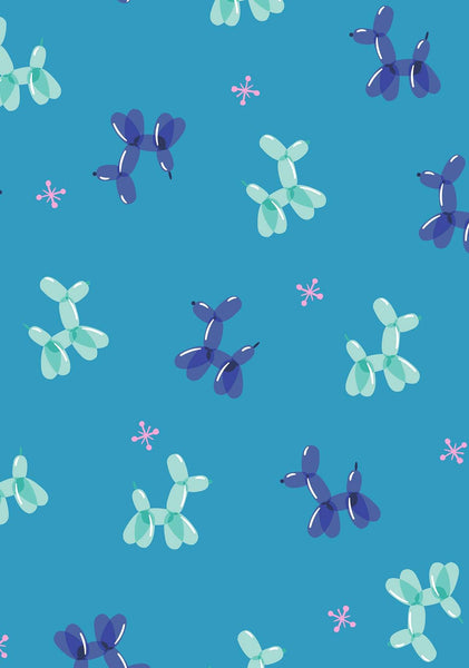 Eye Candy Balloon Animal By Ruby Star Society For Moda Cerulean