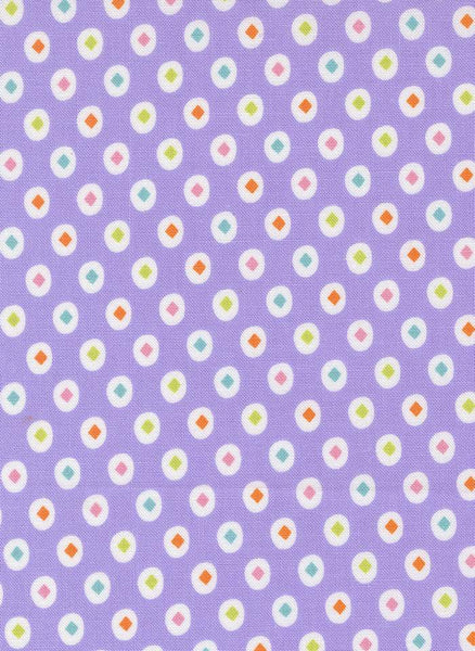 Fab Boo Lous Diamond Dots By Me And My Sister For Moda Grape Soda