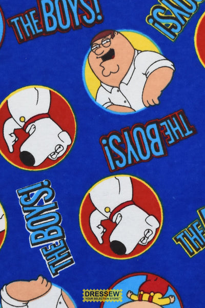 Family Guy Flannel Royal / Multi