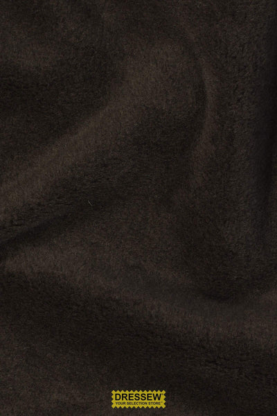 Faux Fur Dark Brown