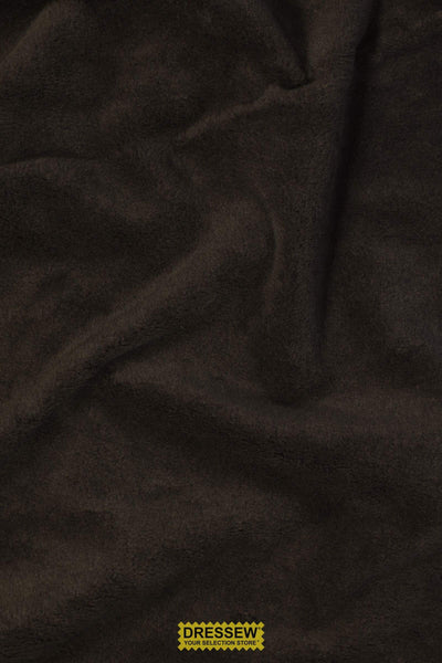 Faux Fur Dark Brown