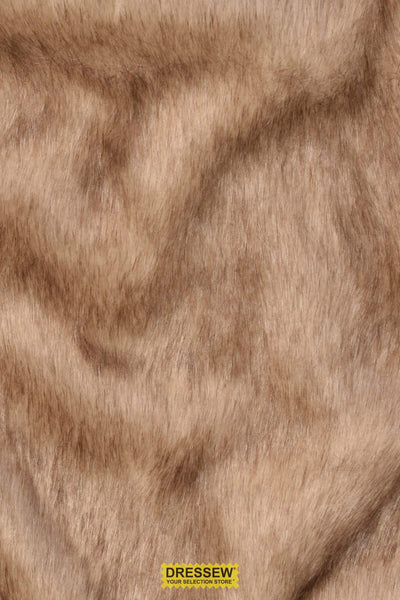 Faux Fur Desert Sand