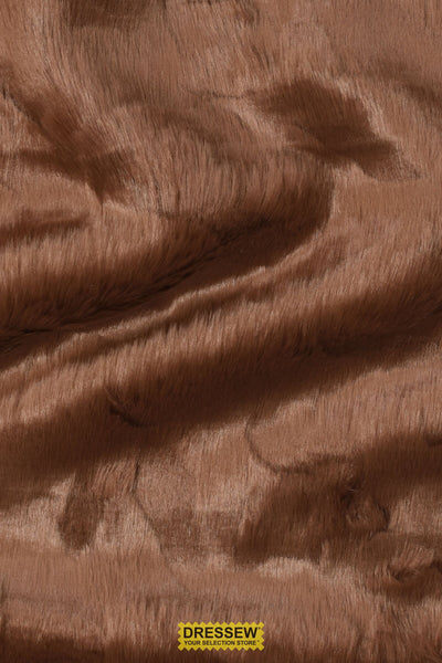 Faux Fur Sculpted Latte