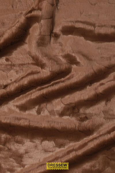 Faux Fur Sculpted Latte