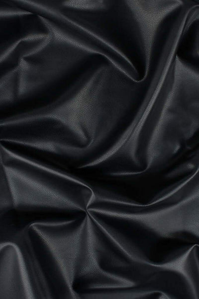 Faux Leather Black