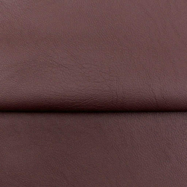 Faux Leather Burgundy