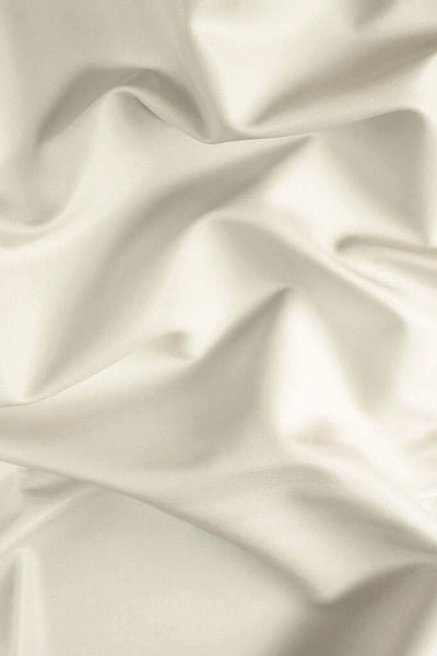 Faux Leather Off White