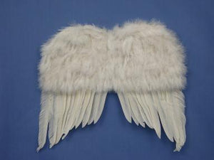 Feather Angel Wings Large White