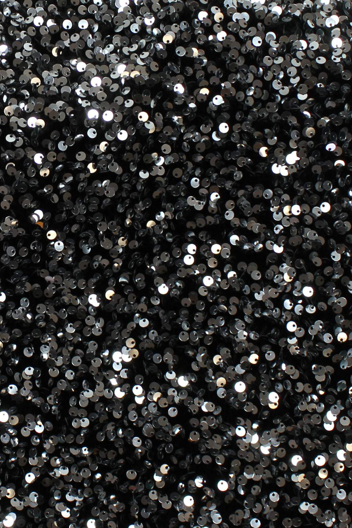 Festive Sequin Stretch Velvet Silver