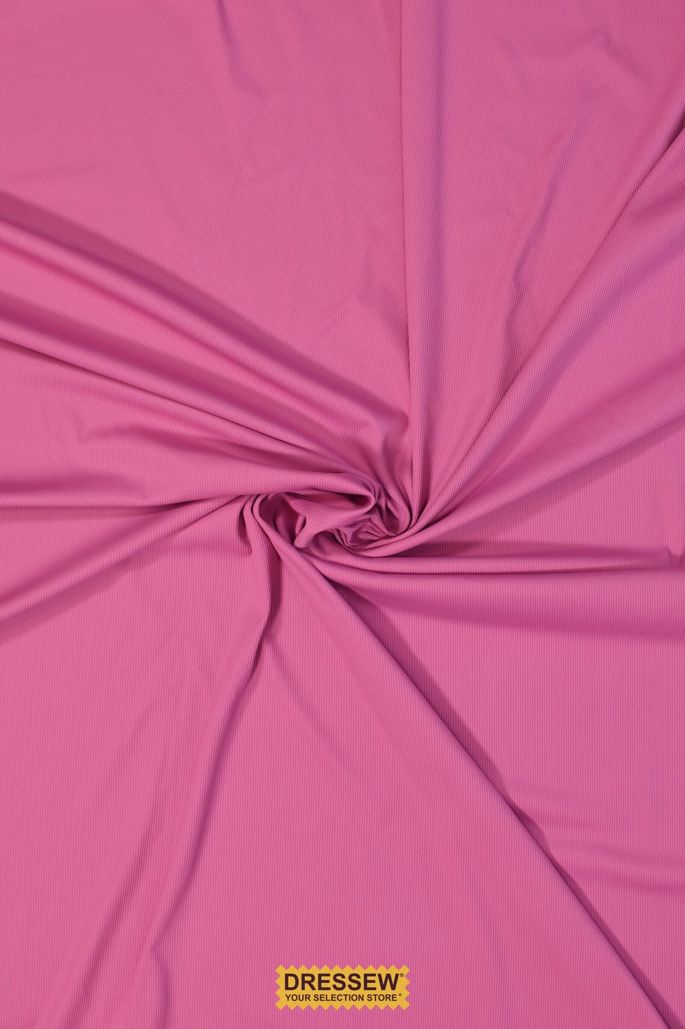 Fine Lycra Rib Knit Orchid