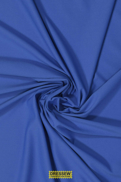 Fine Pin Hole Knit Pool Blue