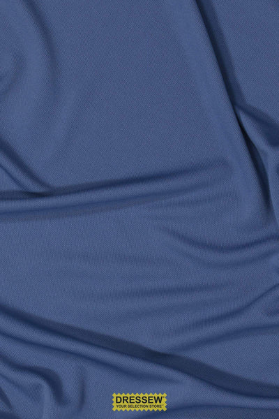 Fine Pique Knit Steel Blue