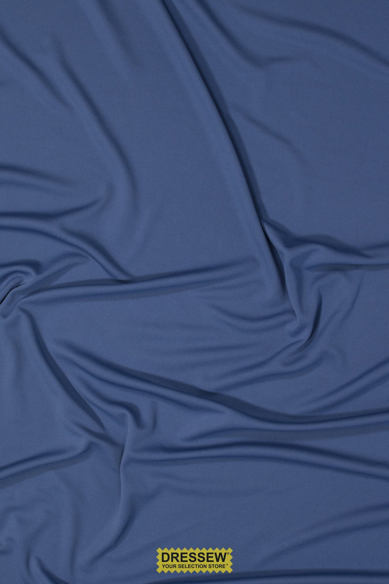 Fine Pique Knit Steel Blue