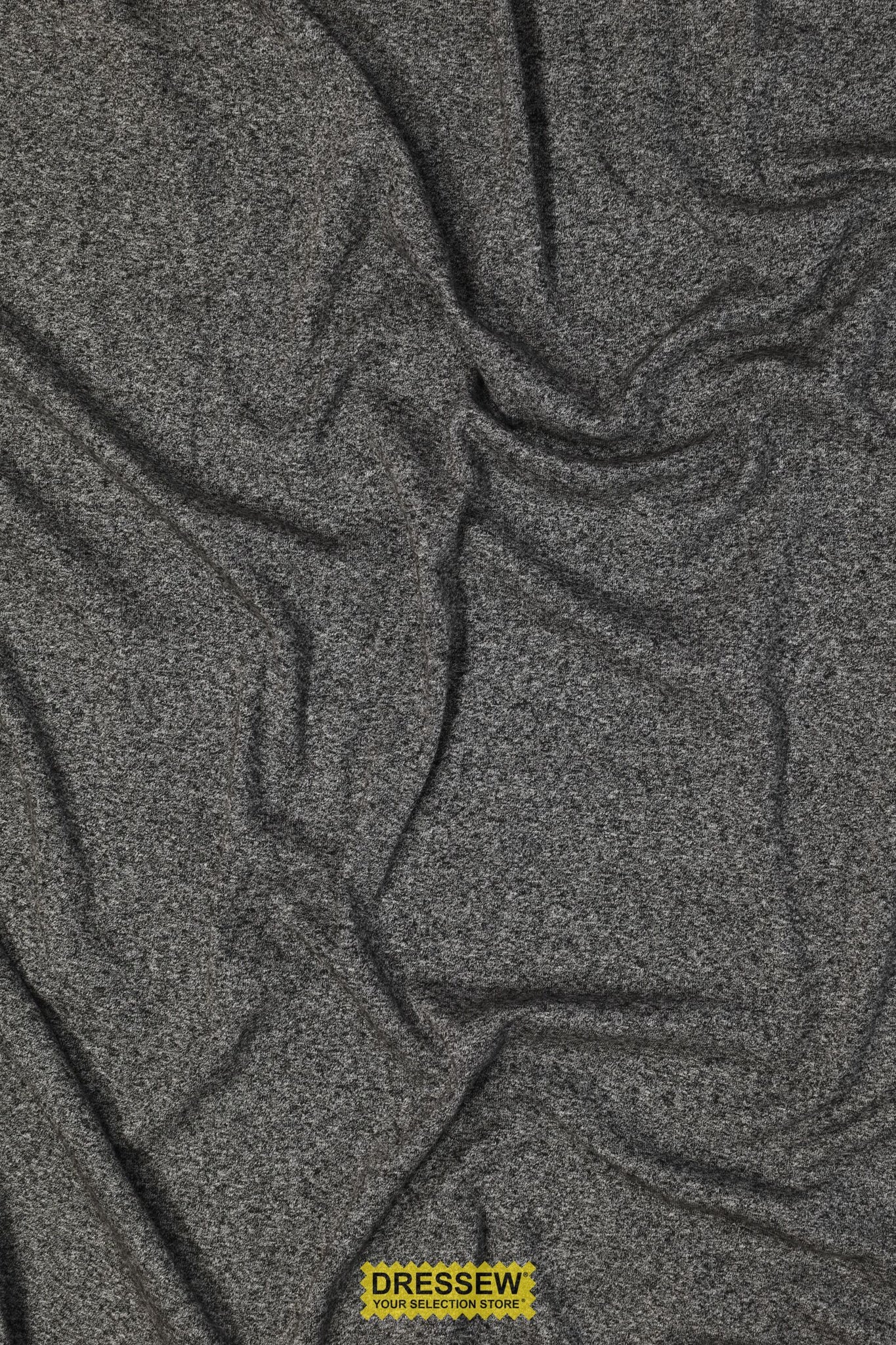 Fine Rib Knit Black / Grey