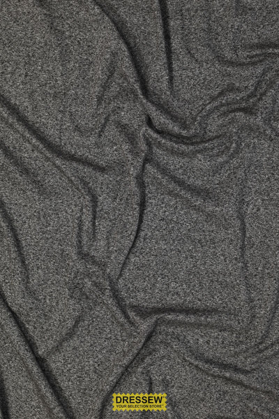 Fine Rib Knit Black / Grey