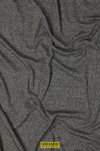 Fine Rib Knit Black / Grey