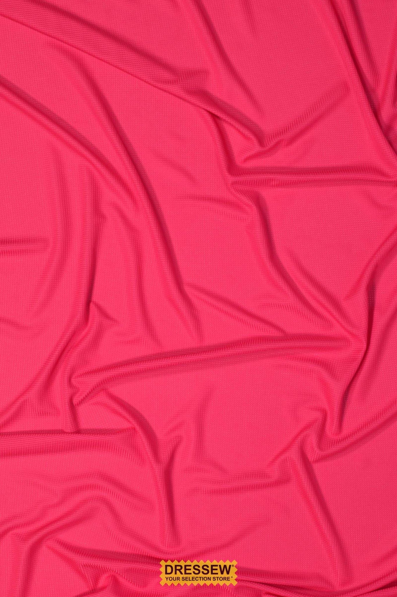 Fine Shadow Stripe Knit Fuchsia