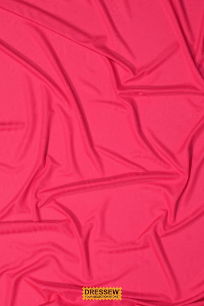 Fine Shadow Stripe Knit Fuchsia