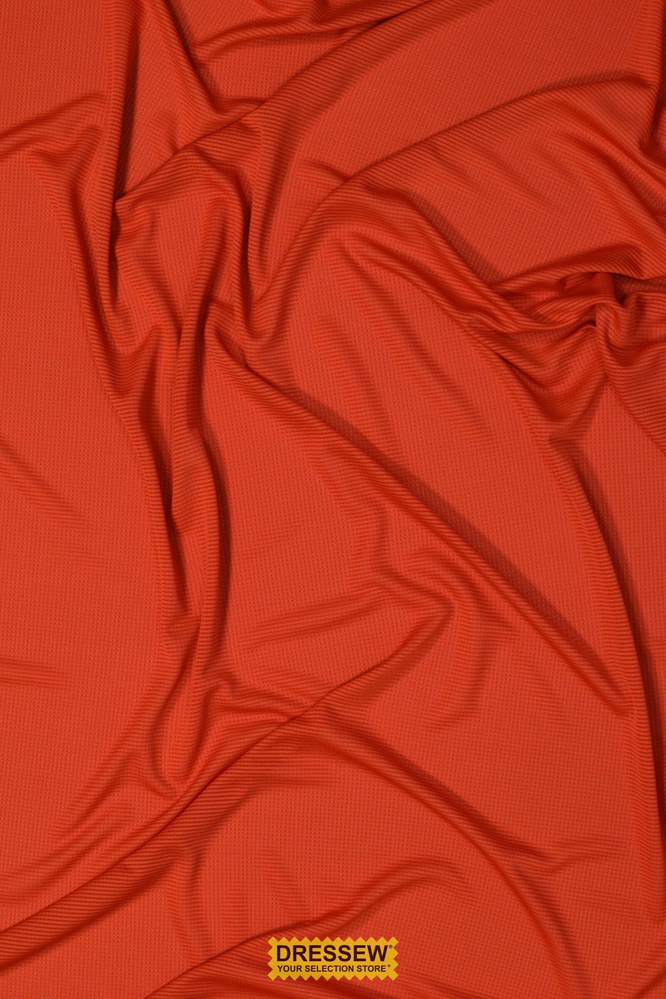 Fine Shadow Stripe Knit Rust