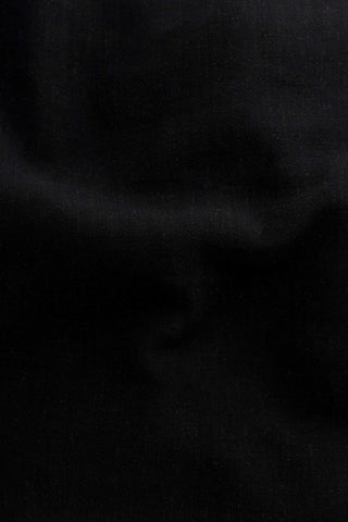 Fine Silky Noil Black