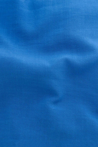 Fine Silky Noil Ocean Blue