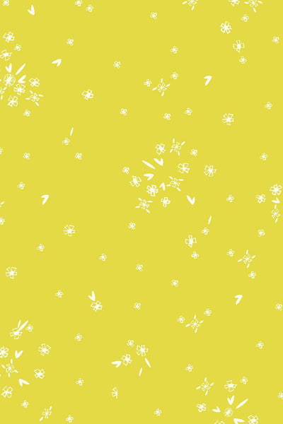 First Light Tiny Flowers By Ruby Star Society For Moda Citron