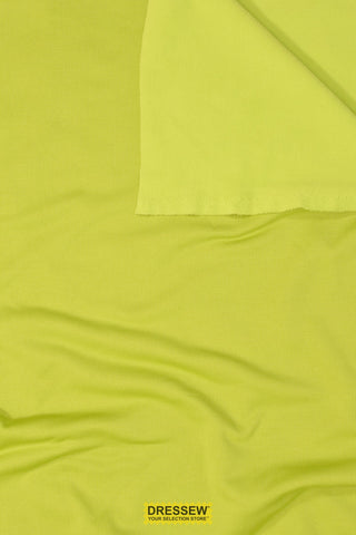 Fleece Backed Outerwear Lime
