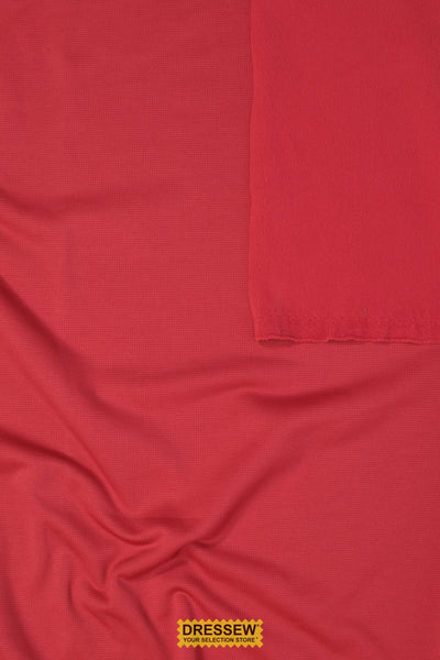 Fleece Backed Outerwear Red