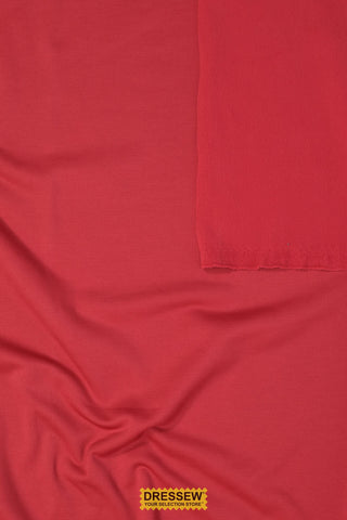 Fleece Backed Outerwear Red