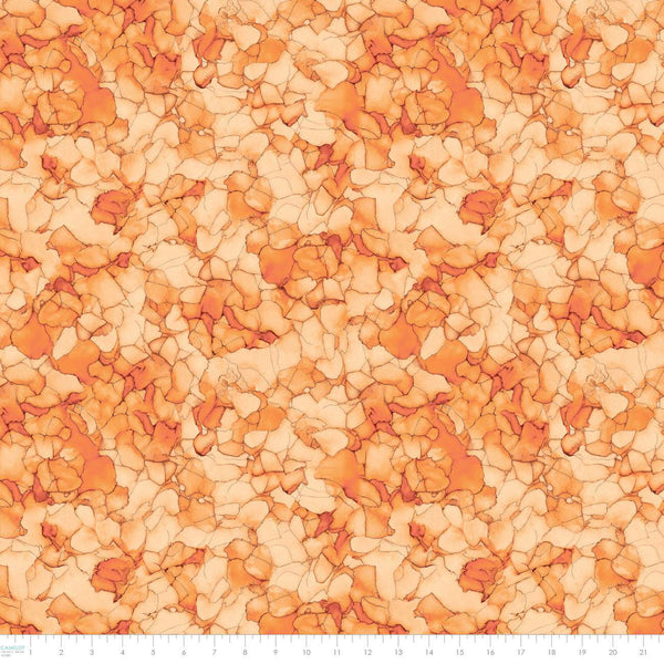Flight of Beauty Petal Mosaic Orange