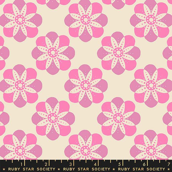 Floradora Cherry Blossom By Jen Hewett For Ruby Star For Moda Lupine