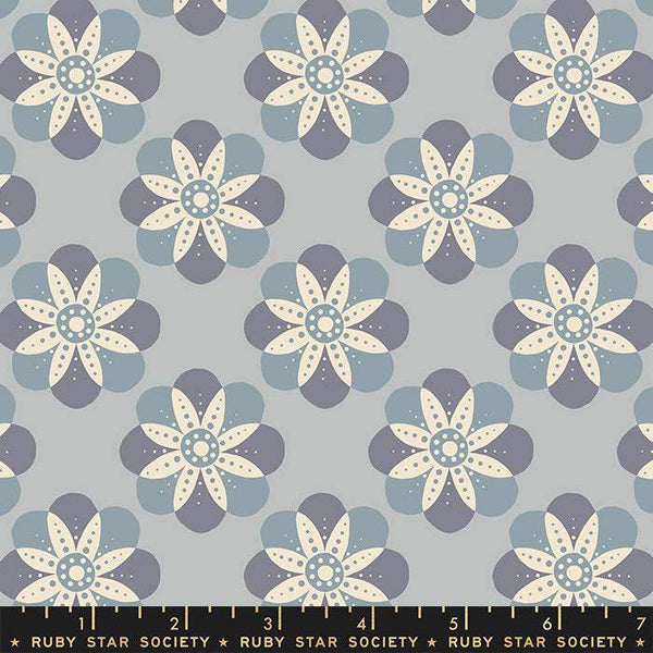 Floradora Cherry Blossom By Jen Hewett For Ruby Star Society For Moda Steel