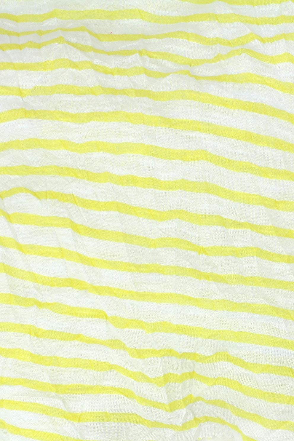 Florence Stripe Knit Yellow / White
