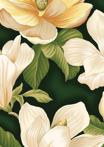 Flower Festival Magnolia By Benartex Digital Hunter / Cream