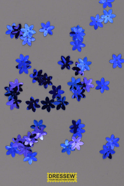Flower Sequins Royal