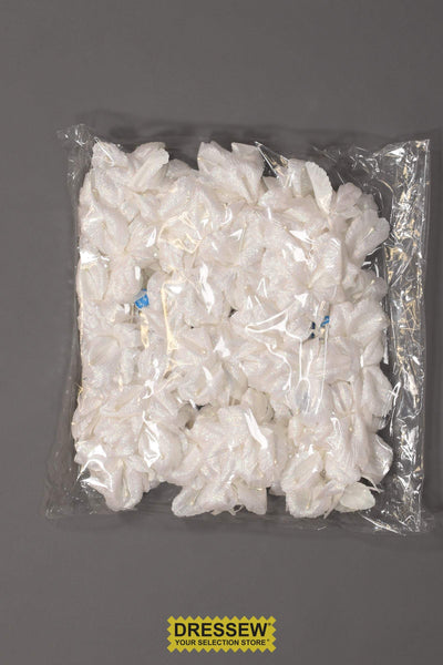 Flower Spray - Bag of 12 - White Iris