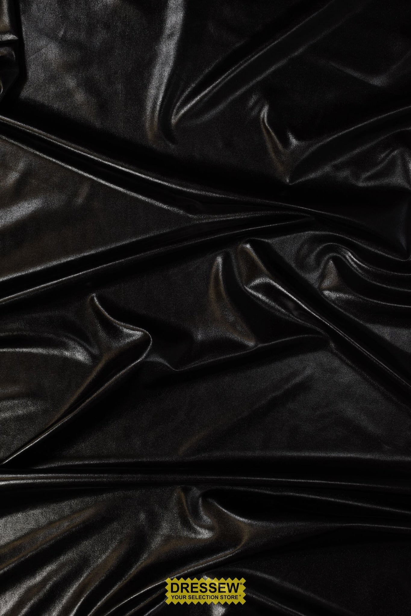 Foil Lycra Shiny Black