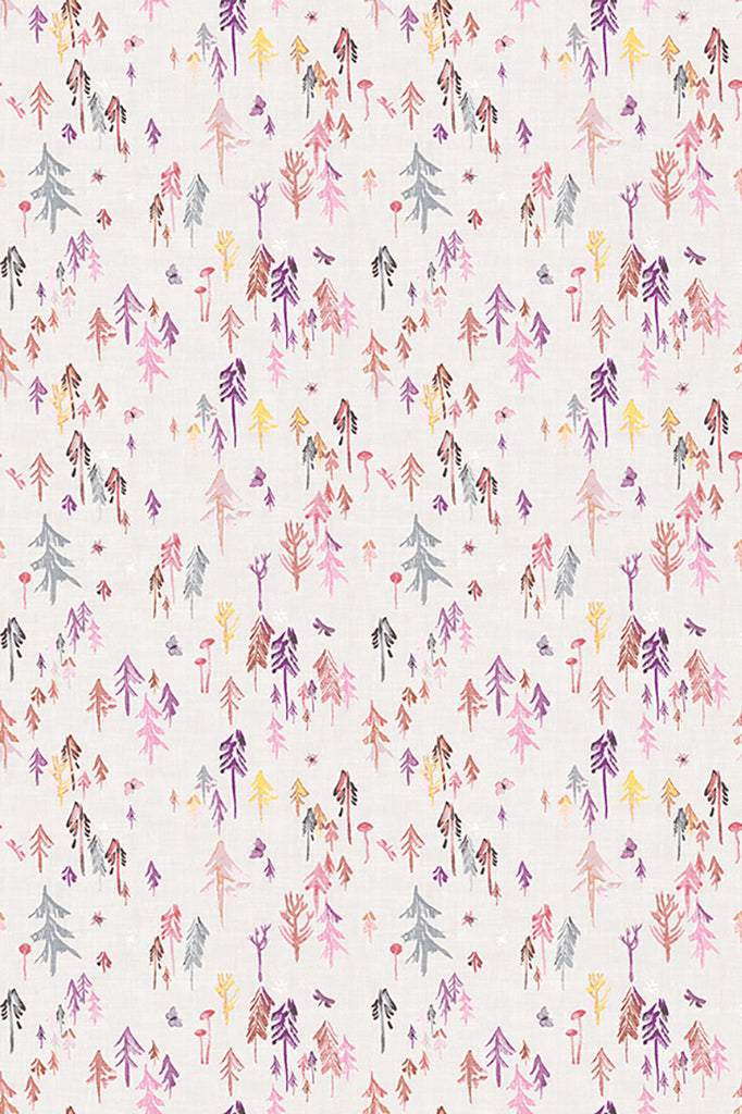 Forest Glade Forest Dark Pink